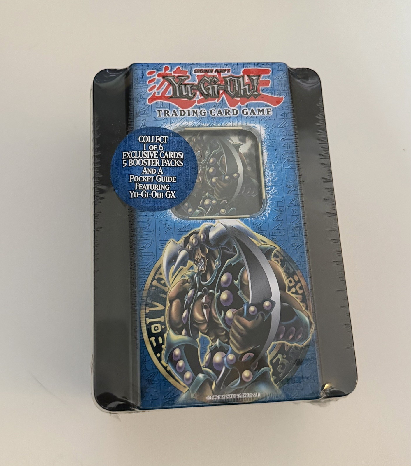 Yugioh Vorse raider 2005 tin Factory sealed Yugioh Vorse raider 2005 tin Factory sealed