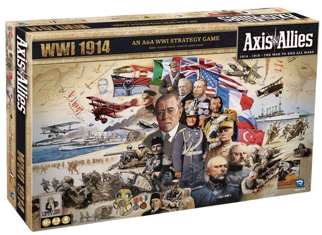 Axis & Allies: WWI 1914 Factory Sealed Brand New Board Game Original NIB