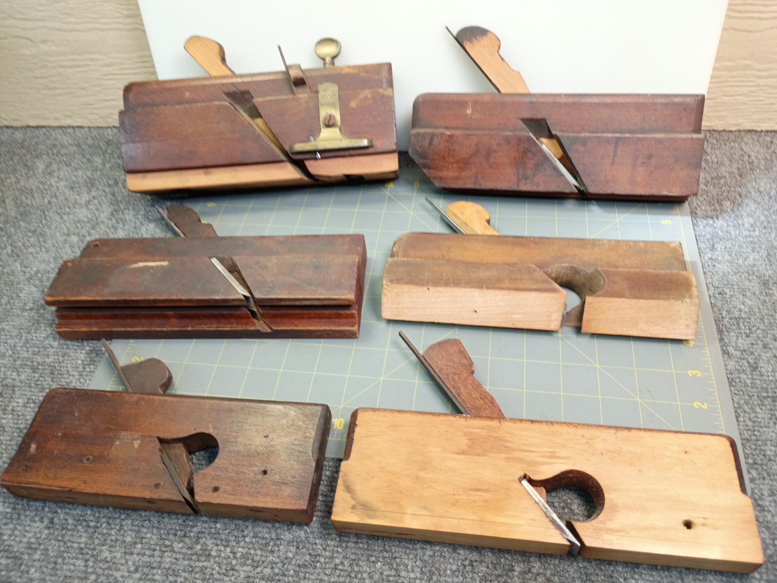 Mixed LOT Antique Unusual Odd Weird Wooden Moulding Plane Antique Barn Find OS Mixed LOT Antique Unusual Odd Weird Wooden Moulding Plane Antique Barn Find OS