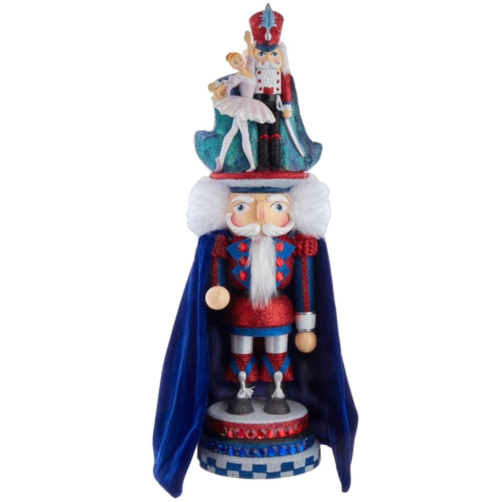 Kurt Adler Hollywood Nutcrackers, Ballerina with Prince 18\ Kurt Adler Hollywood Nutcrackers, Ballerina with Prince 18\