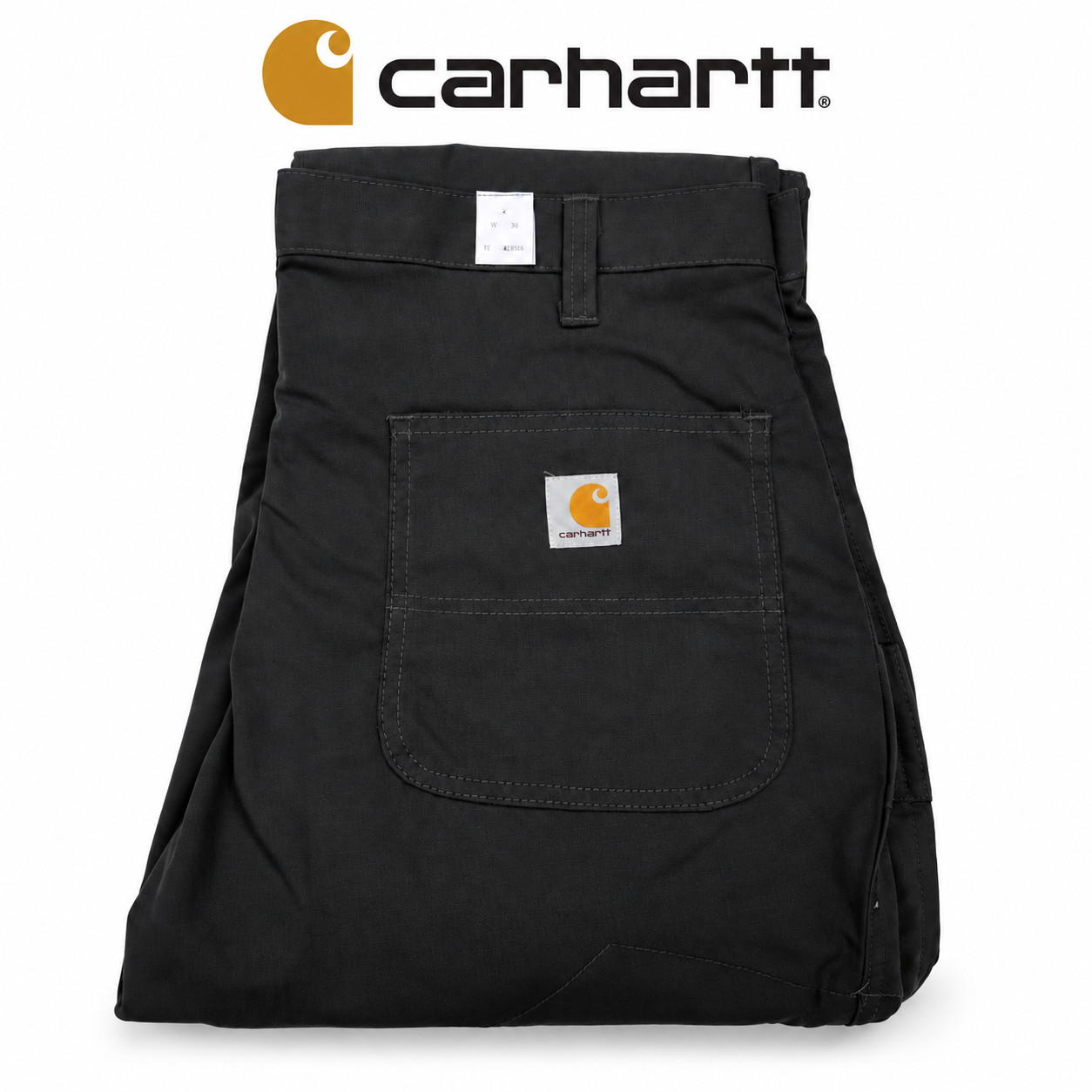 Carhartt Men's Relaxed Straight Tact Work Pant, Charcoal Carhartt Men's Relaxed Straight Tact Work Pant, Charcoal