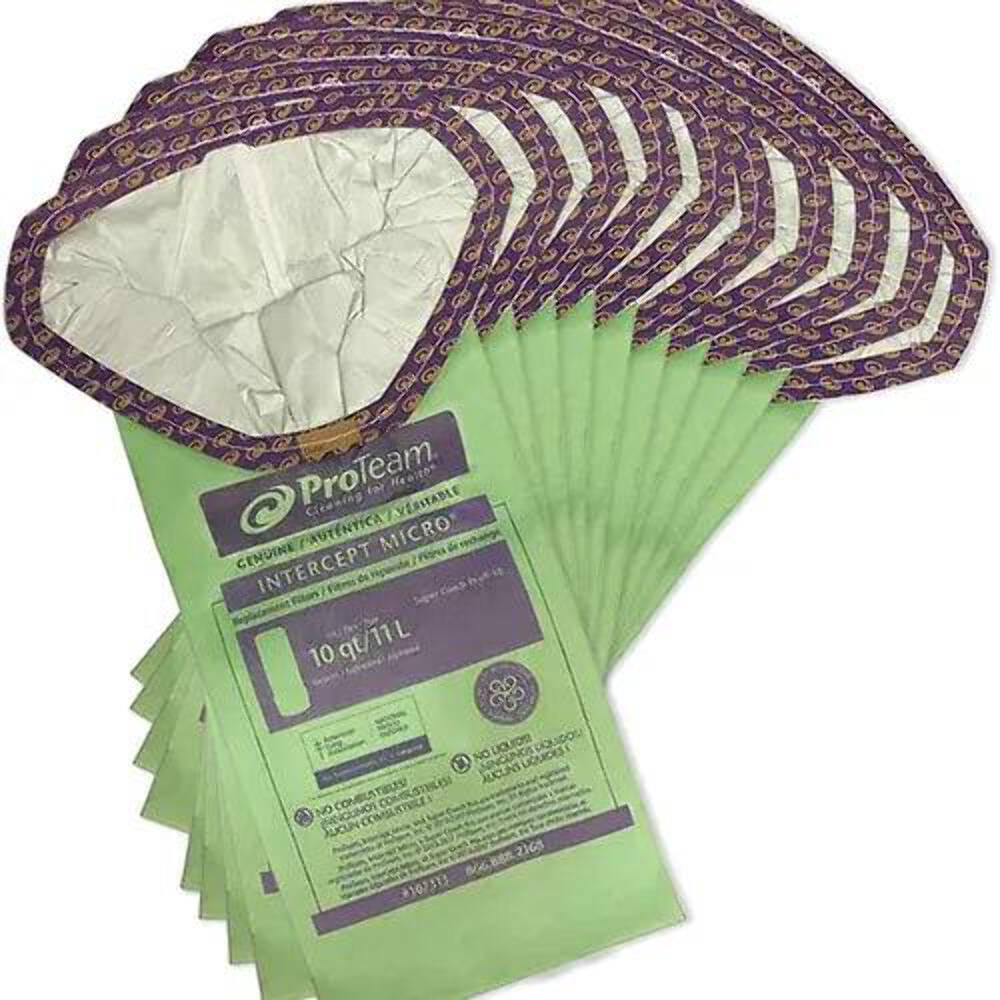 ProTeam 10 Quart 107313 Micro Filtration Vacuum Bags by VacBagsUSA ProTeam 10 Quart 107313 Micro Filtration Vacuum Bags by VacBagsUSA