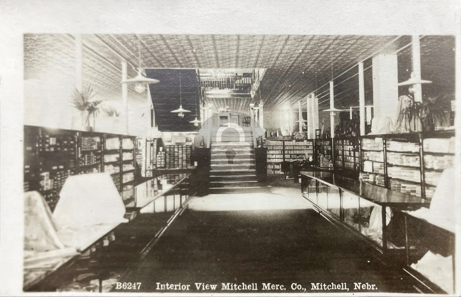 Mitchell Nebraska Mercantile Co Store Interior View RPPC Photo Postcard COPY Mitchell Nebraska Mercantile Co Store Interior View RPPC Photo Postcard COPY