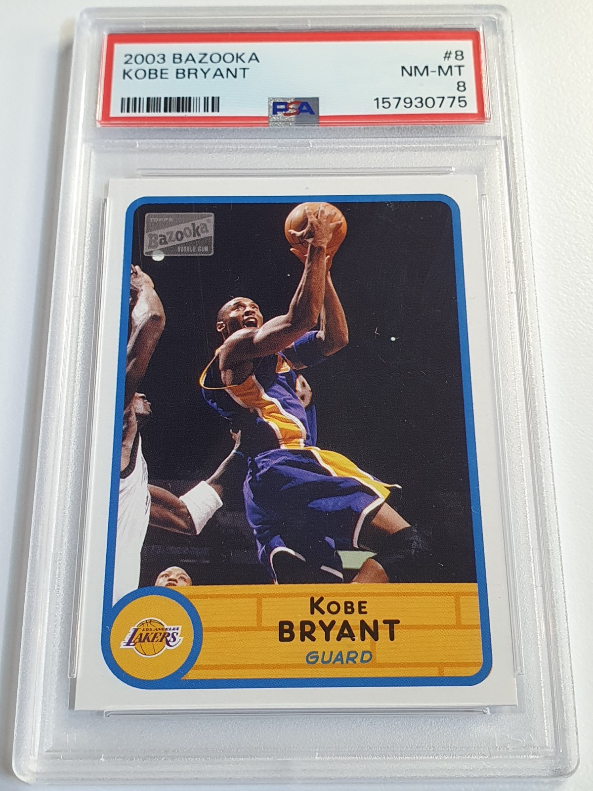 2003 Topps Bazooka Kobe Bryant #8 - PSA 8 (POP 36)