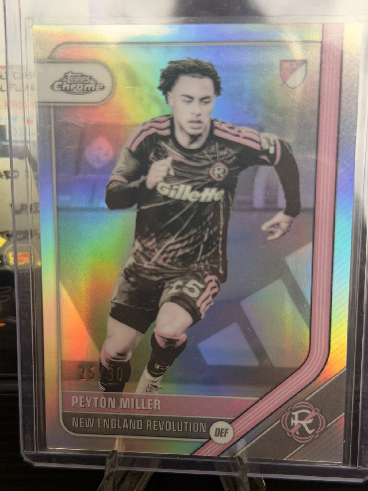 MLS Topps Chrome 2026 Peyton Miller Pearl /30 MLS Topps Chrome 2026 Peyton Miller Pearl /30