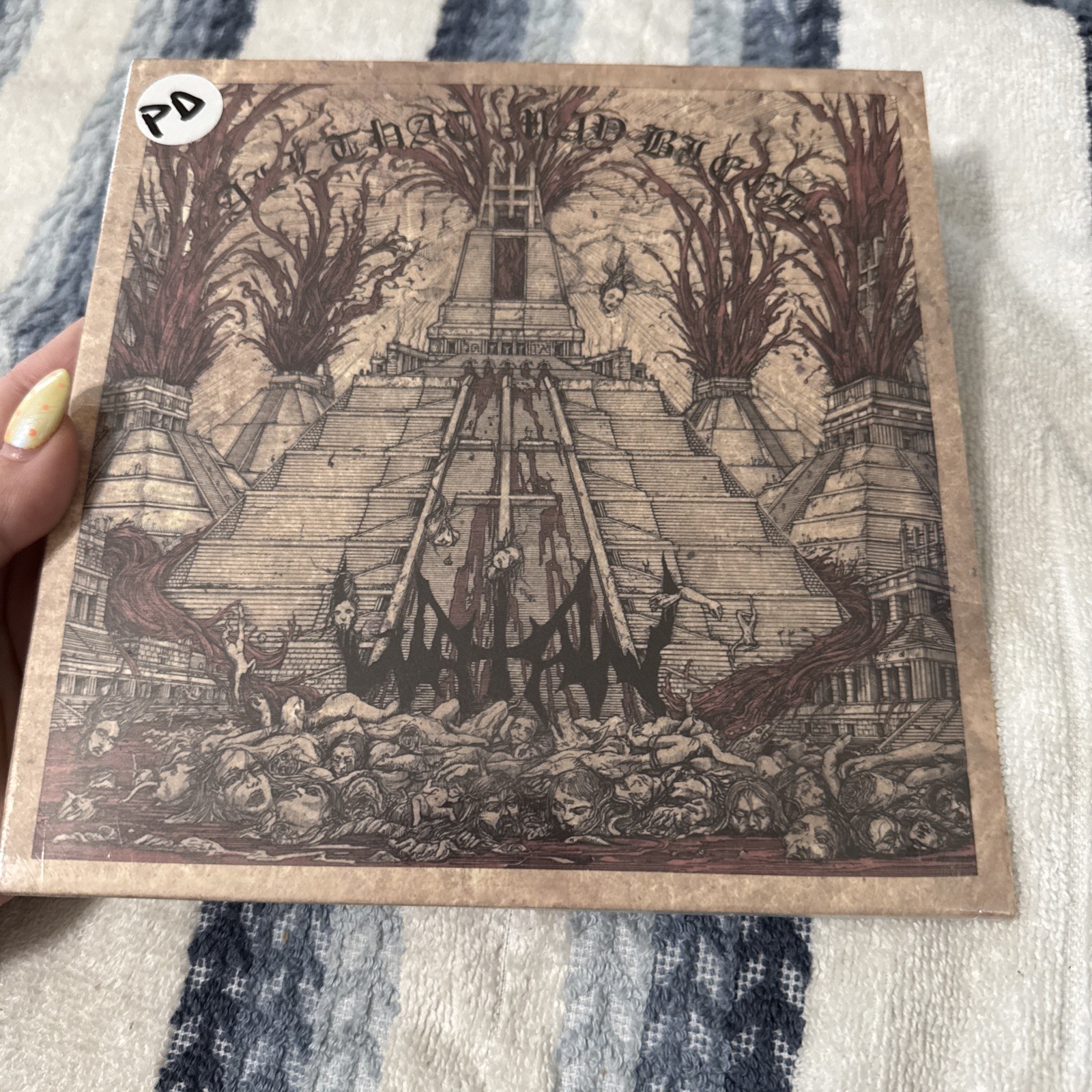 Watain ‎– All That May Bleed Vinyl 7'' 2013 NEW SEALED  RARE OOP••••