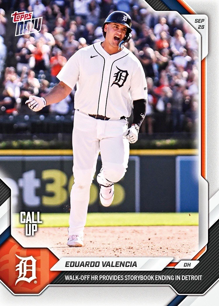 *PRE SALE* Eduardo Valencia - 2026 MLB Topps NOW® - Card 727