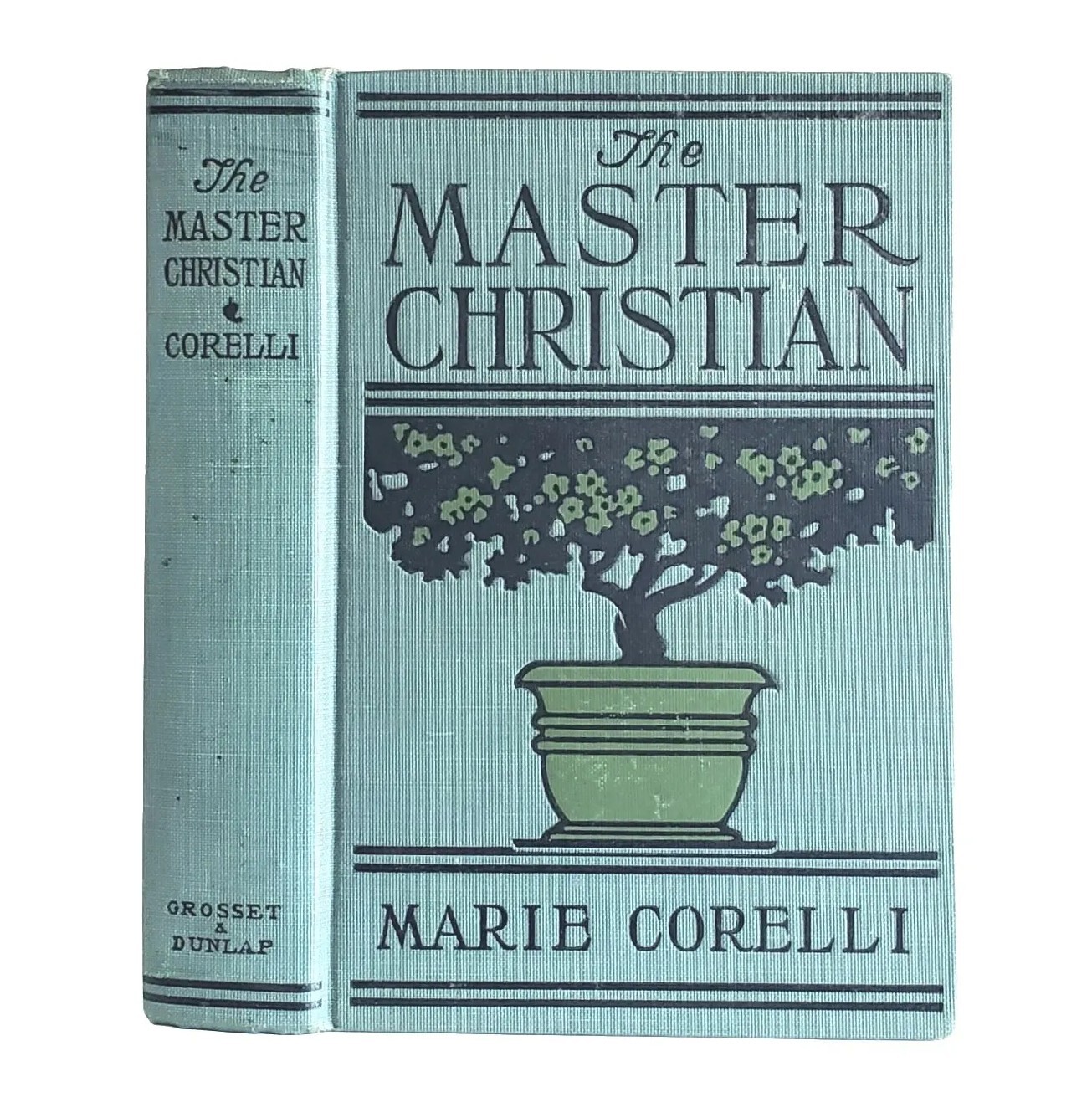 The Master Christian By Marie Corelli Antique 1900 Popular Fiction Lovely Cover