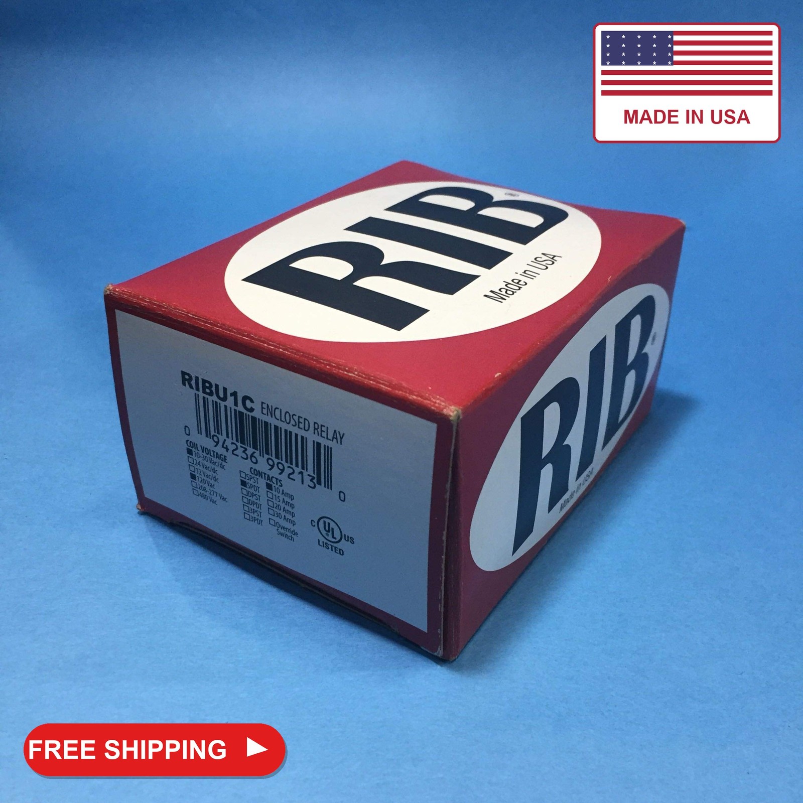 Functional Devices RIB-U1C Relay in a Box