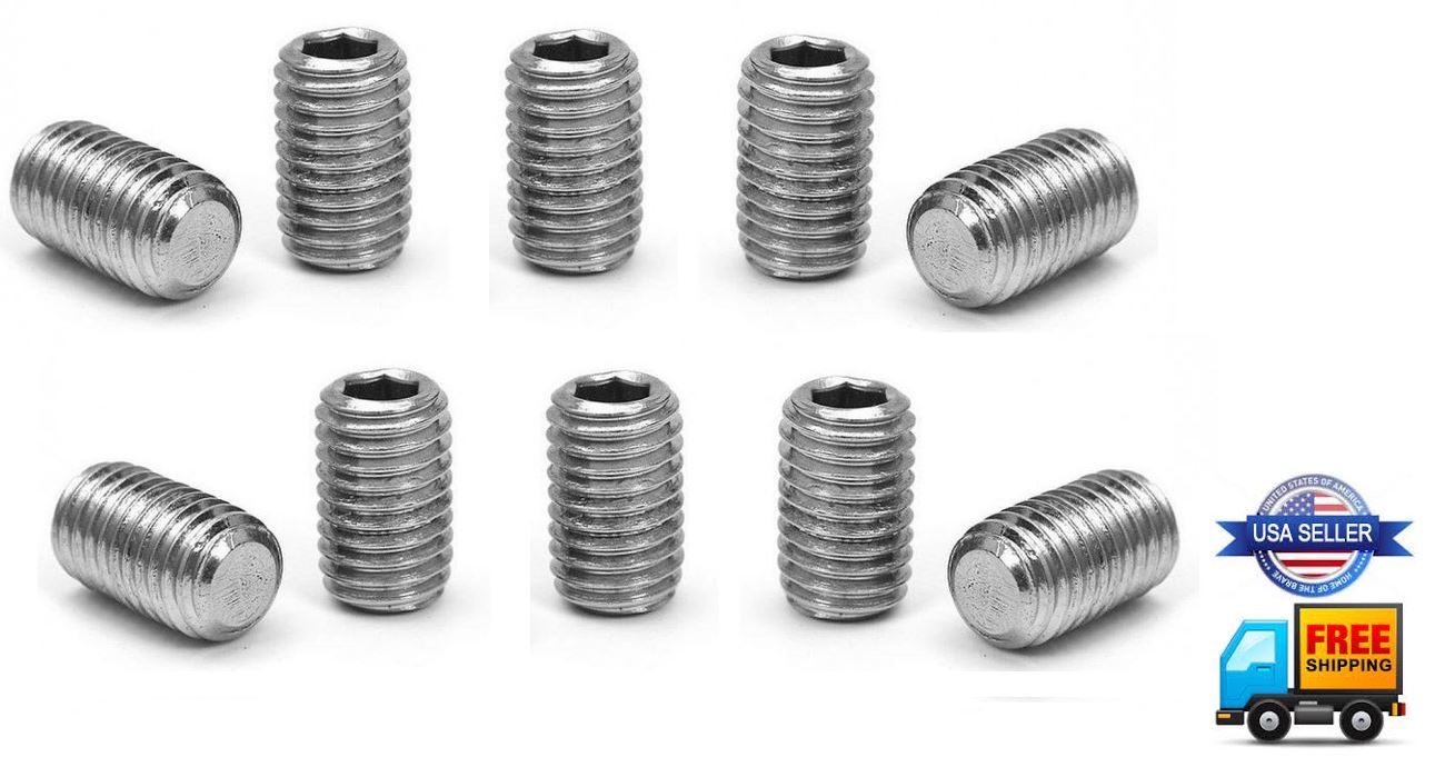 10pcs 6mm Amplifier Terminal Set Screws POWER GROUND SPEAKER REMOTE Amp Screw