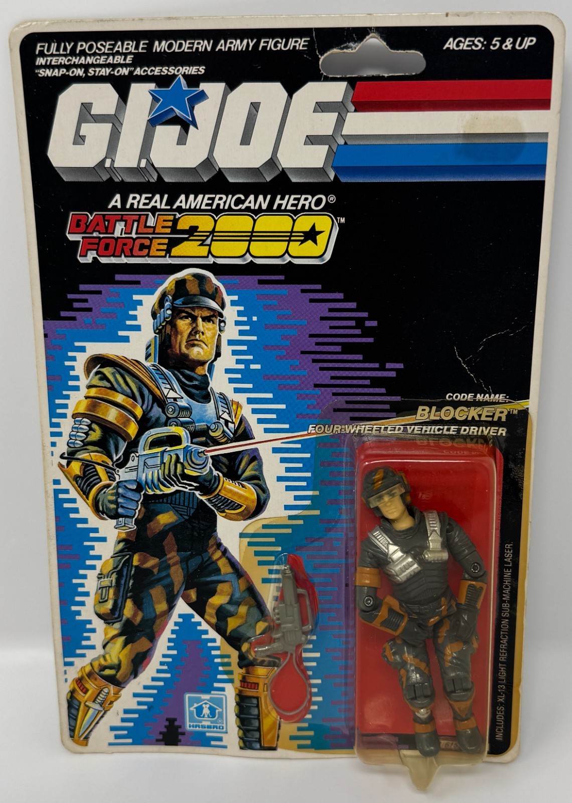 GI Joe Blocker Battle Force 2000 1987 Hasbro action figure
