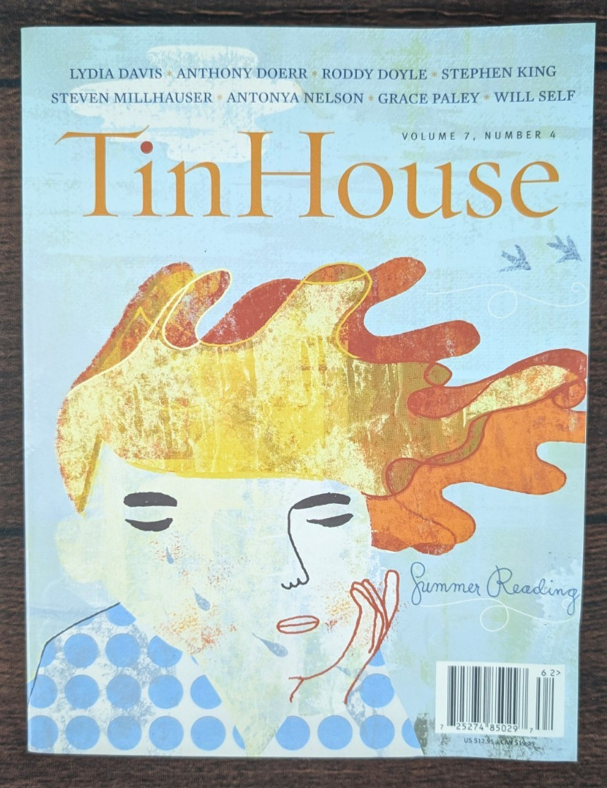 Tin House Magazine #28 Vol 7 No 4 Stephen King Memory Story Brand New