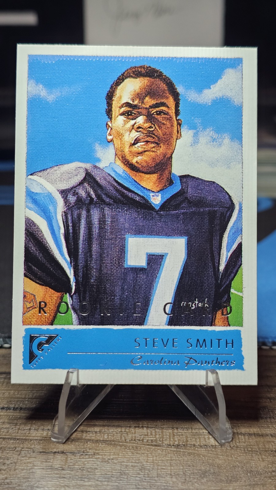 2001 Topps Gallery Steve Smith #110 Rookie RC Carolina Panthers 🔥🔥🔥 2001 Topps Gallery Steve Smith #110 Rookie RC Carolina Panthers 🔥🔥🔥
