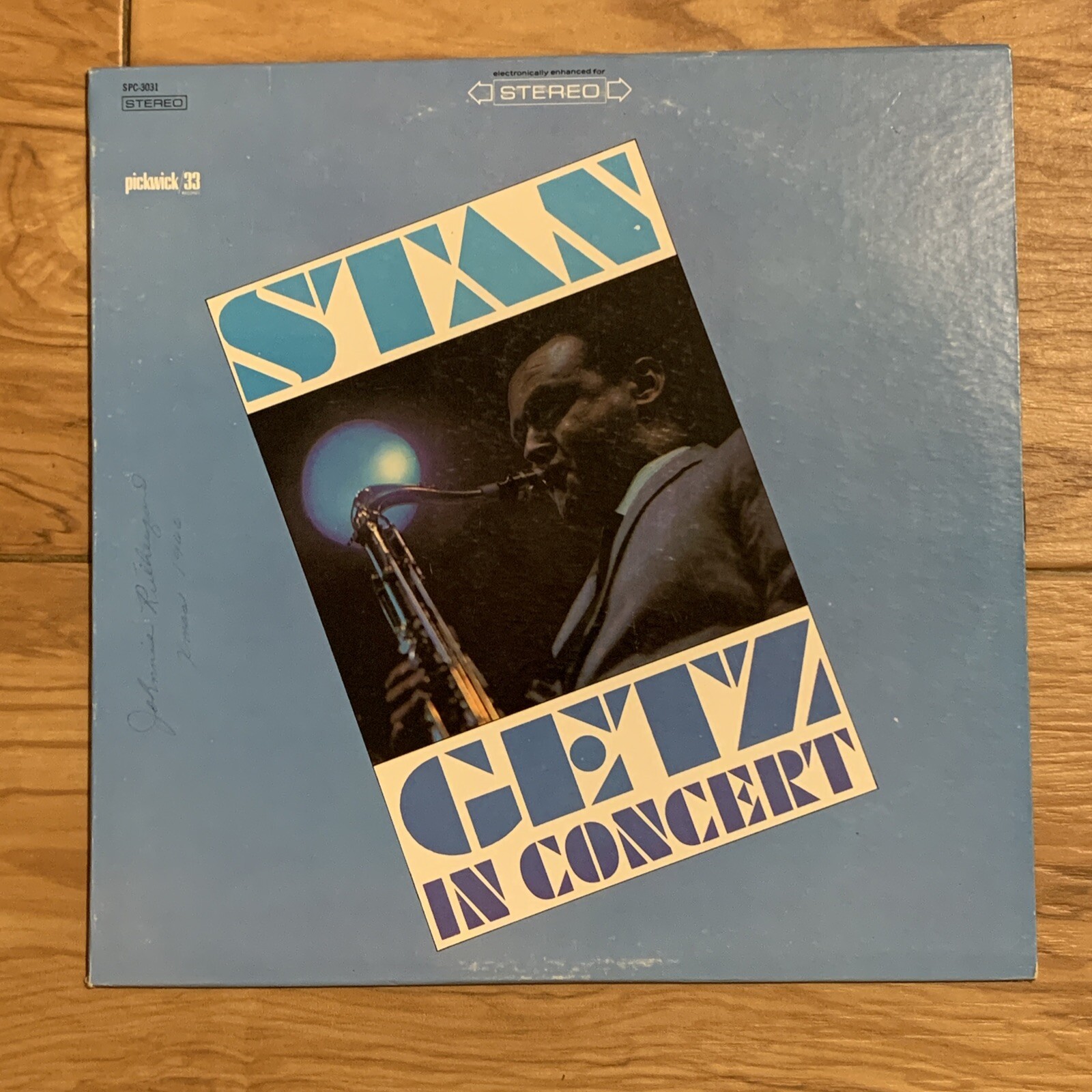 STAN GETZ IN CONCERT SPC-3031 STAN GETZ IN CONCERT SPC-3031