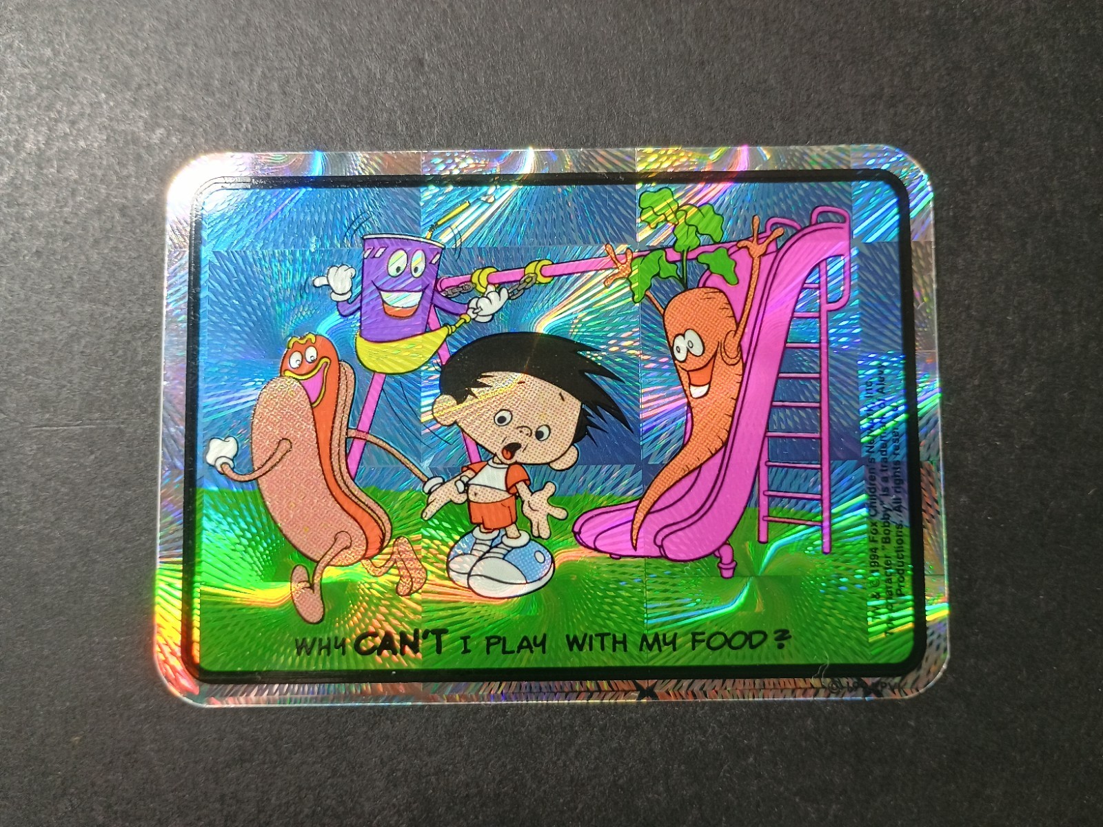 Vintage Bobby\'s World Prism Vending Machine Sticker VTG 90s Vintage Bobby\'s World Prism Vending Machine Sticker VTG 90s