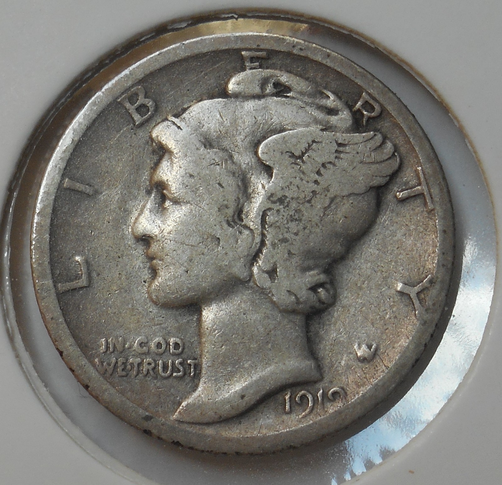 1919-d . . Mercury Dime . . G . . Good . Old Silver 1919-d . . Mercury Dime . . G . . Good . Old Silver