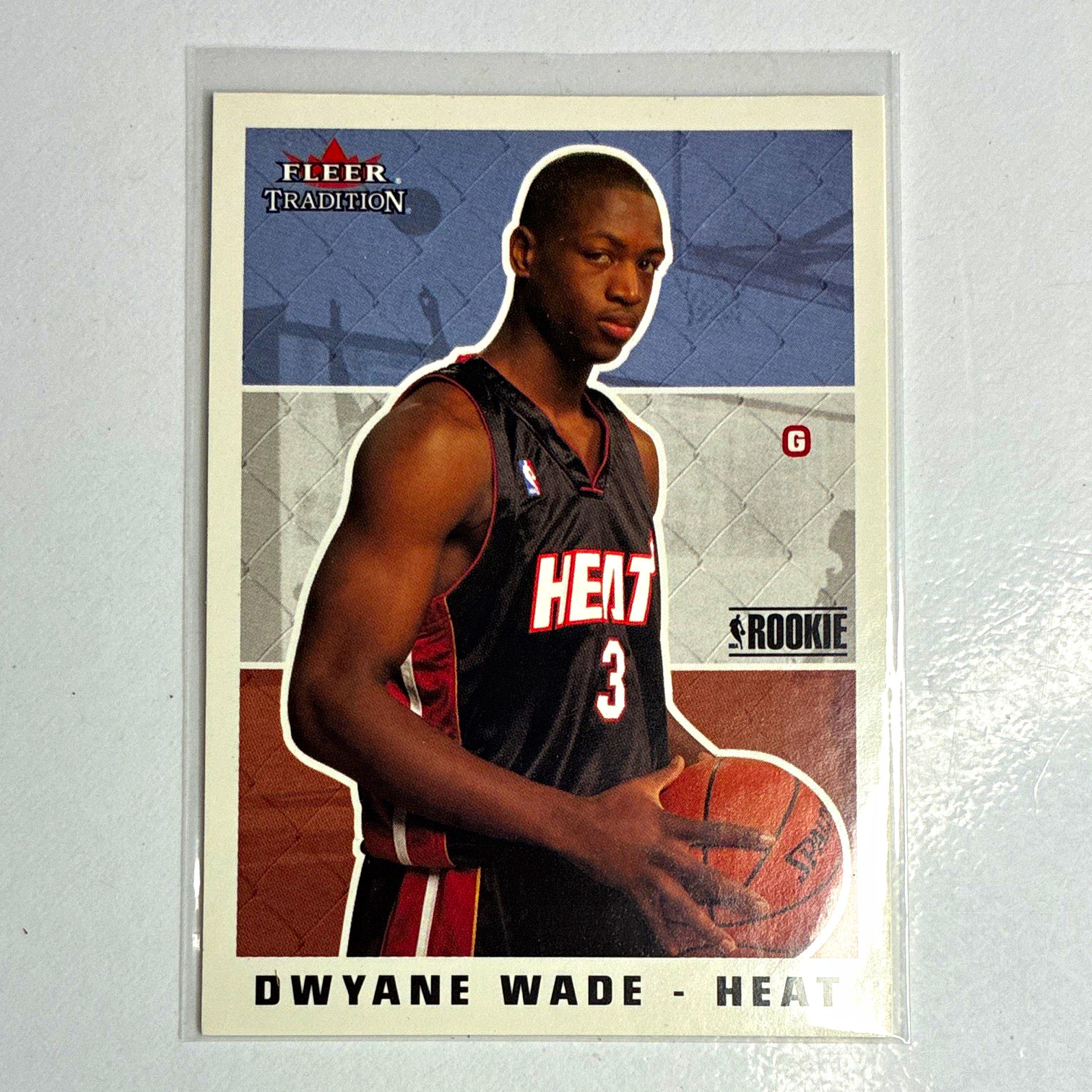 Fleer 2003-04 Fleer Tradition Dwyane Wade Rookie Base #265 Miami Heat Fleer 2003-04 Fleer Tradition Dwyane Wade Rookie Base #265 Miami Heat