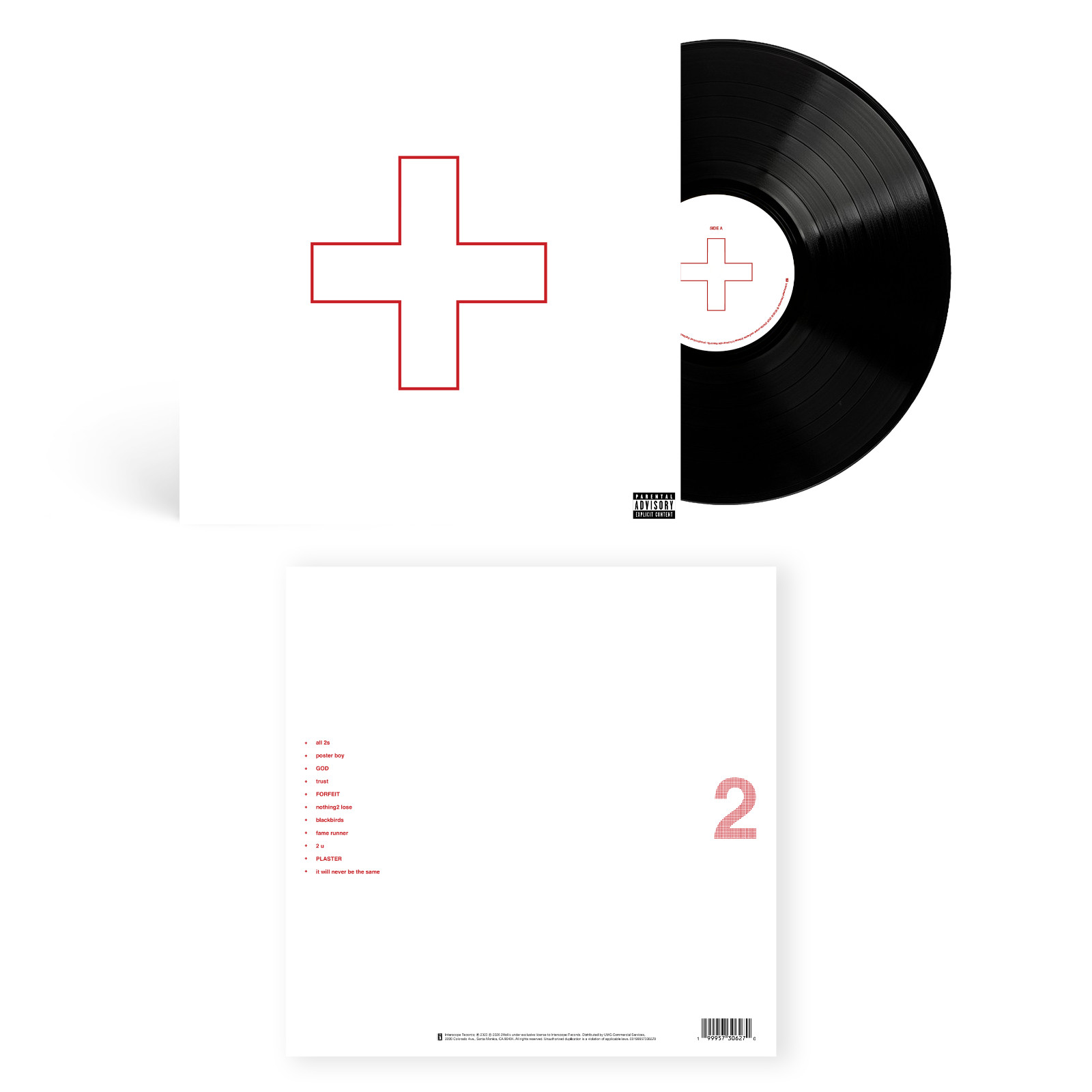2HOLLIS - '2' Black Vinyl Record LP 2023 Brand New Sealed SHIPS NOW
