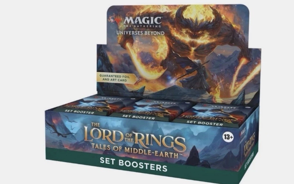 Magic The Gathering Lord of the Rings TALES OF MIDDLE EARTH Set Booster Box NEW Magic The Gathering Lord of the Rings TALES OF MIDDLE EARTH Set Booster Box NEW