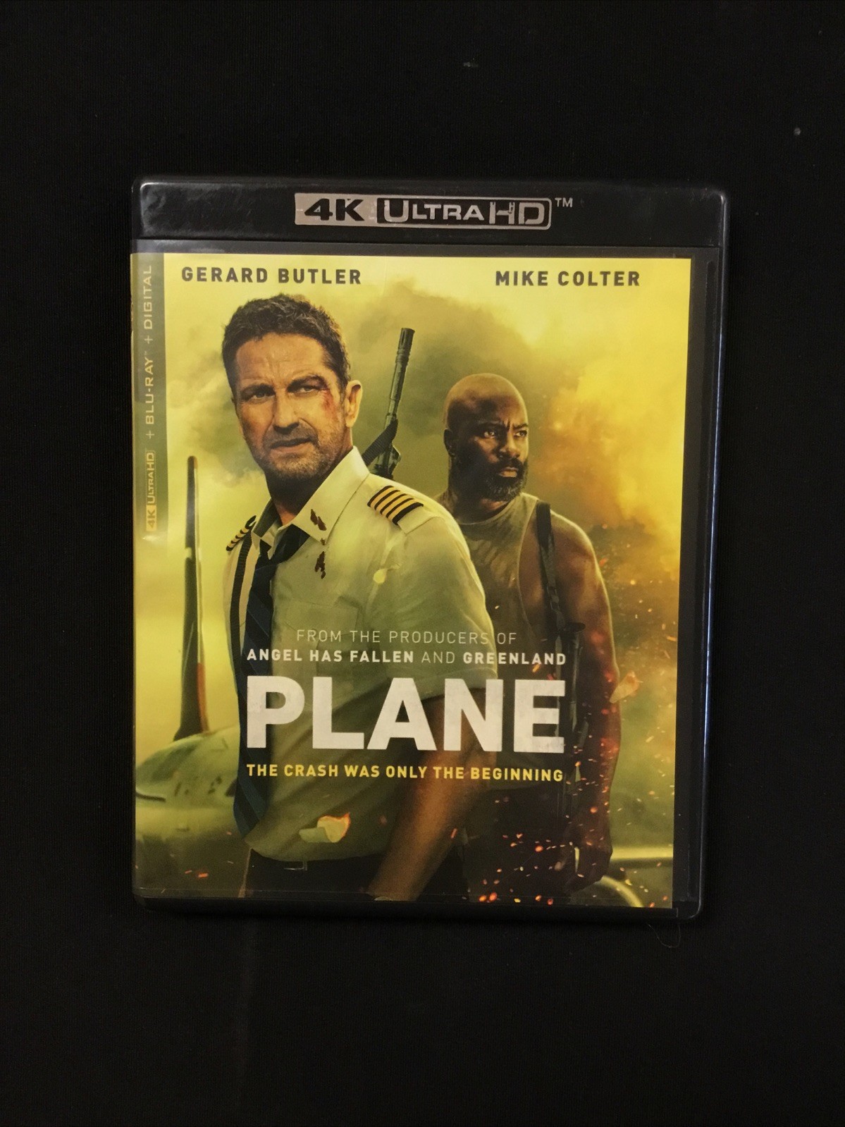 PLANE (4K Ultra HD / Blu Ray) 2023 Gerard Butler - Mike Colter - Tony Goldwyn PLANE (4K Ultra HD / Blu Ray) 2023 Gerard Butler - Mike Colter - Tony Goldwyn