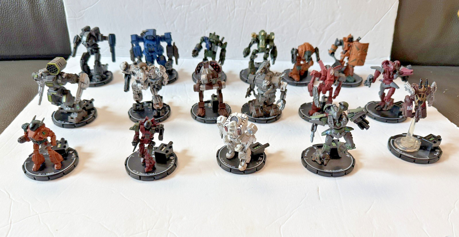 2002-2006 MechWarrior WizKids Lot of 17 Figures Mixed 2002-2006 MechWarrior WizKids Lot of 17 Figures Mixed