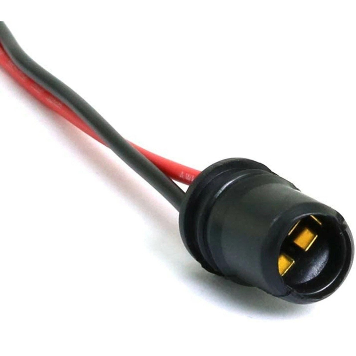 1PC Rubber Socket T10 168 194 Light Bulb Holder Wire Extension Wiring Harness