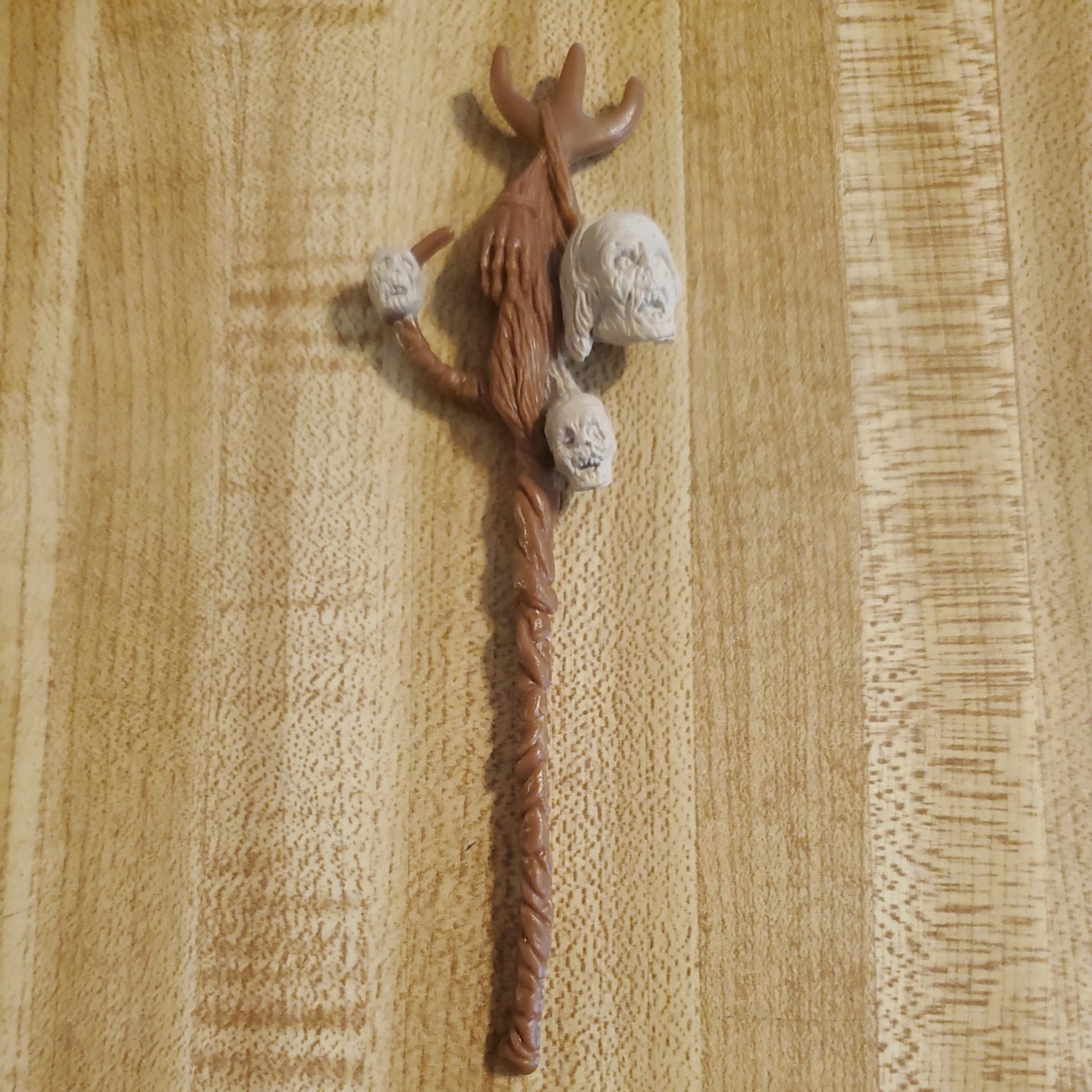 1985 Vintage Star Wars Amanaman POTF LAST 17 Action Figure Skull Staff Weapon 1985 Vintage Star Wars Amanaman POTF LAST 17 Action Figure Skull Staff Weapon