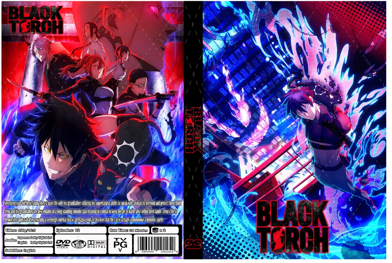 Black Torch Anime Series Episodes 1-12 Black Torch Anime Series Episodes 1-12