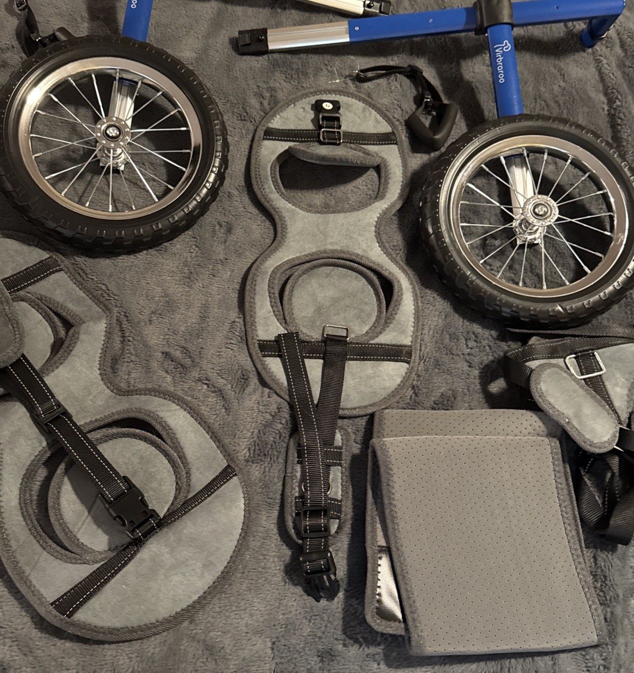 Virbraroo Adjustable XL Dog Wheelchair - Read Description