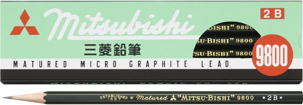 Mitsubishi Pencil pencil Uni 9800 office K98002B Mitsubishi Pencil pencil Uni 9800 office K98002B