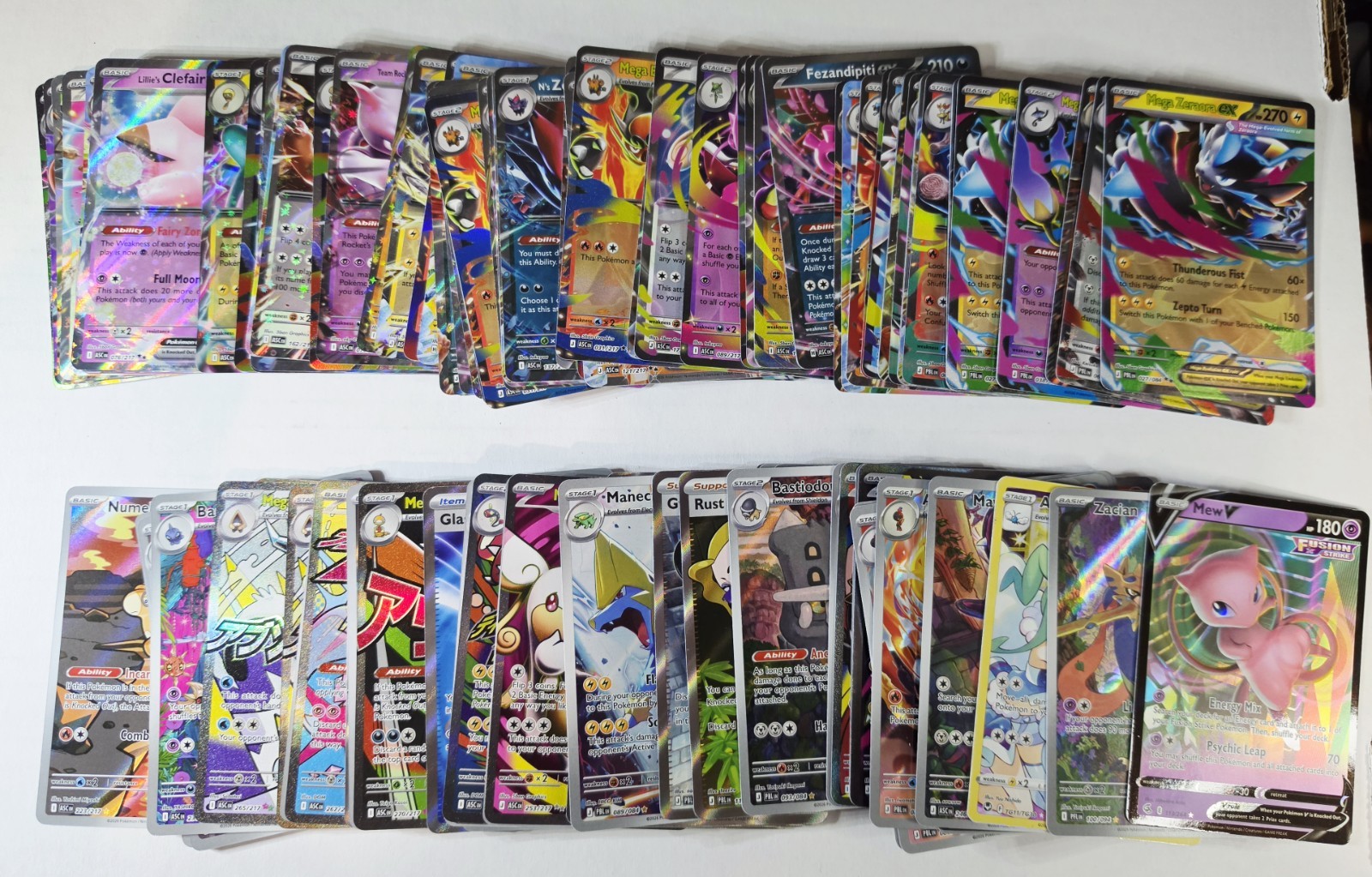 Pokemon TCG Bulk Lot 200 Cards + Guaranteed Ex/V/Vmax/IR Or SIR | No Duplicates