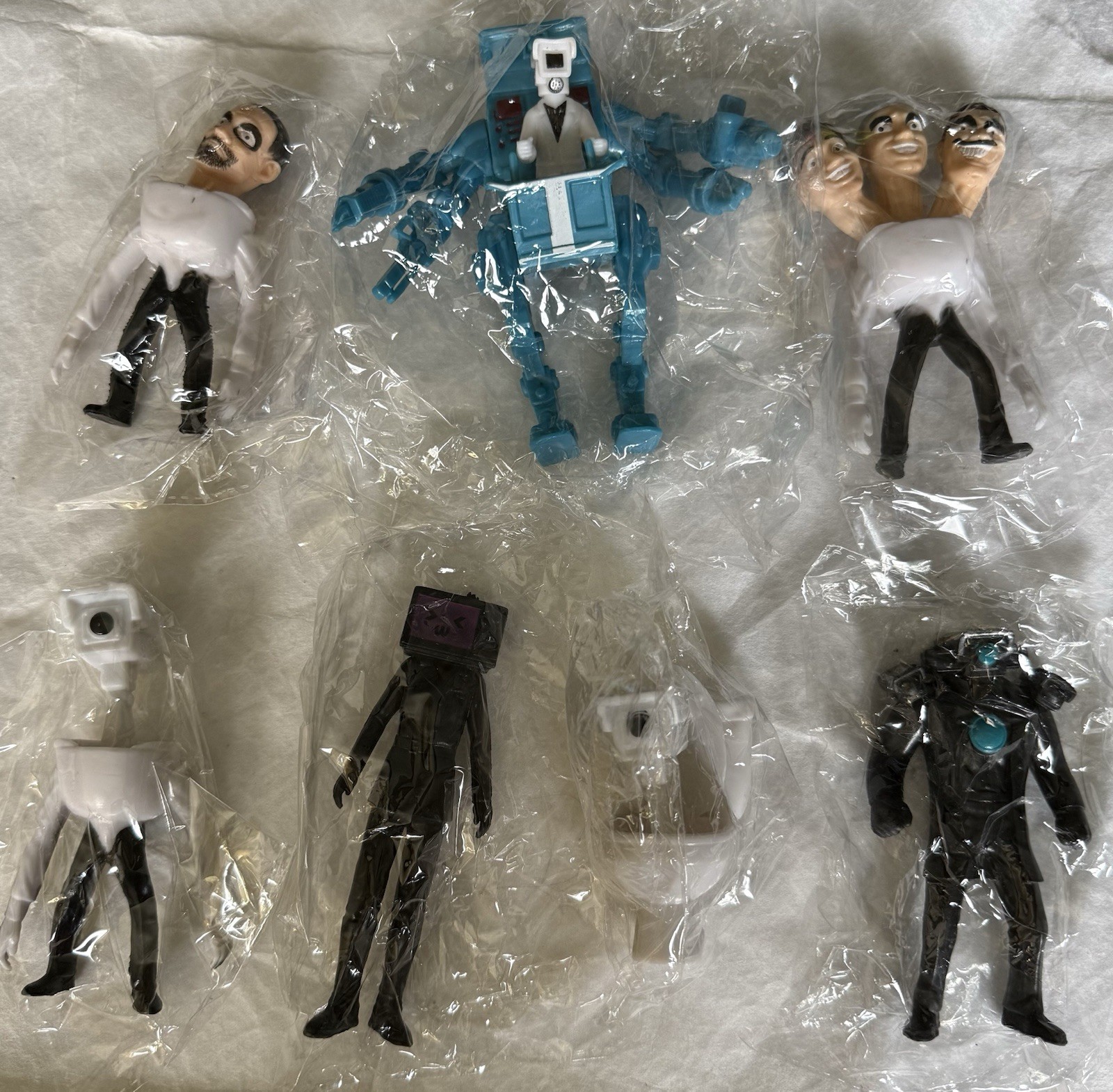 Skibidi Toilet action figures Lot of 8
