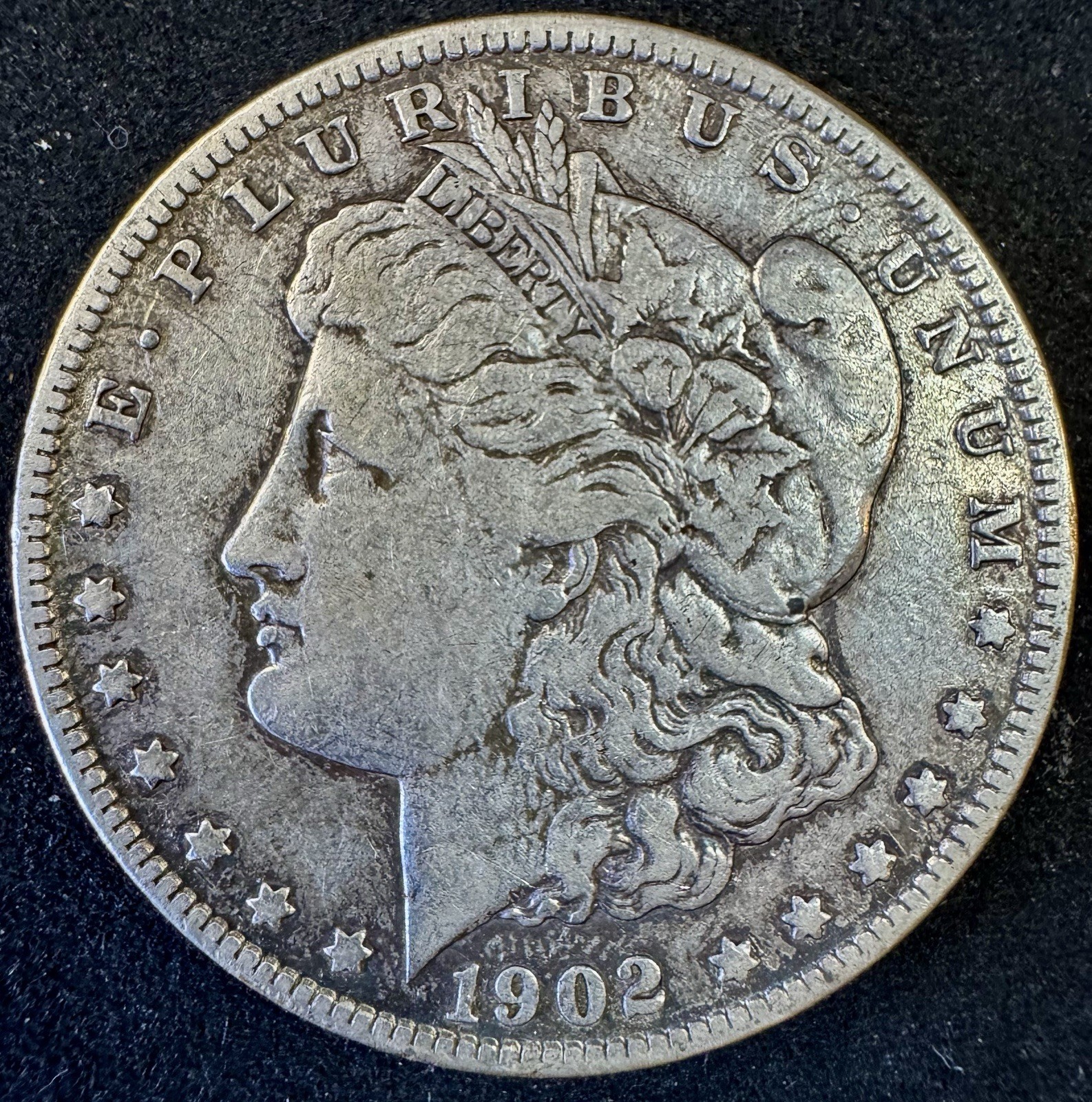 1902-O MORGAN SILVER DOLLAR NEW ORLEANS MINT 90% SILVER BETTER DATE COIN