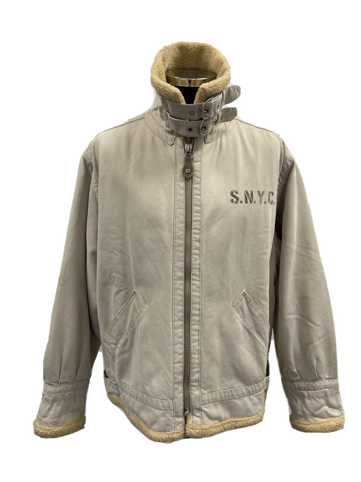 SCHOTT N.Y.C. MENS VINTAGE COAT JACKET JACKET