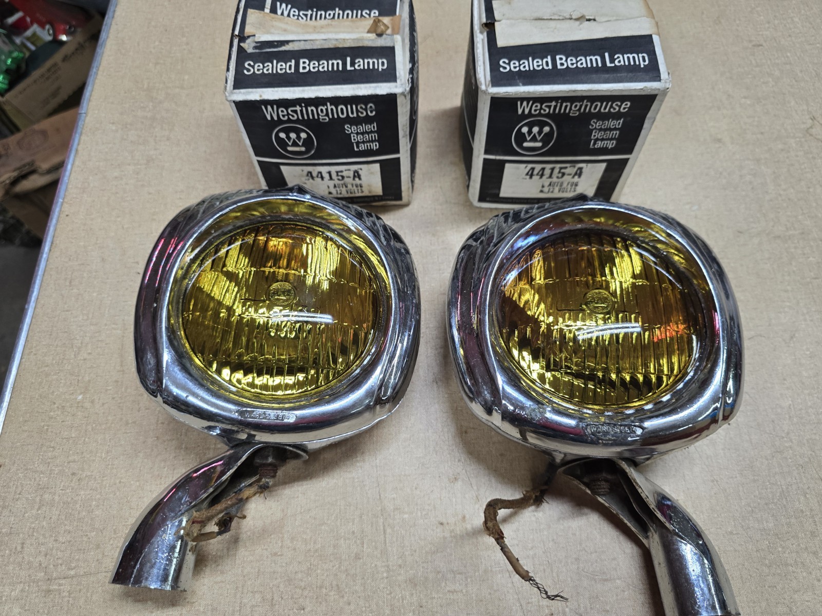OG Chrome DECO fog lamp lights NOS CHEVY OLDS BUICK 37 38 39 40 41 47 48 49 50 OG Chrome DECO fog lamp lights NOS CHEVY OLDS BUICK 37 38 39 40 41 47 48 49 50