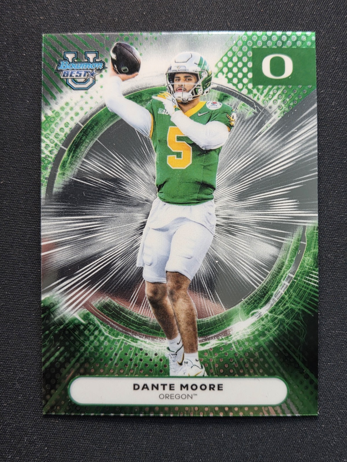 2025 Bowman\'s Best University Football Chrome #3 Dante Moore
