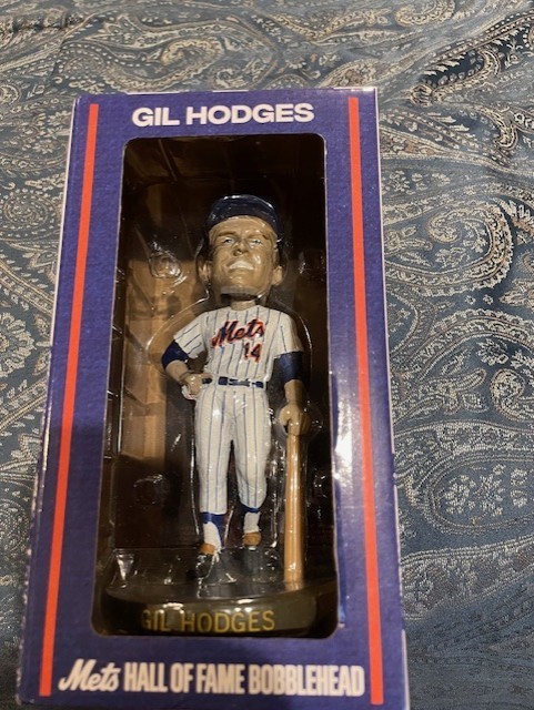 GIL HODGES New York Mets Hall of Fame Bobblehead 2025 SGA NEW IN BOX EX COND GIL HODGES New York Mets Hall of Fame Bobblehead 2025 SGA NEW IN BOX EX COND