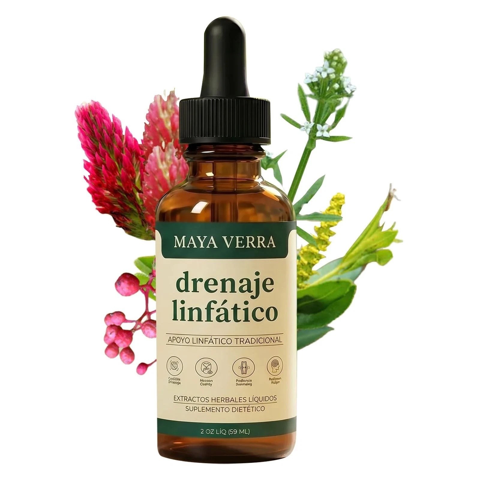 5Pcs Mayaverra Lymphatic Drainage Drops,natural herbal formula,gluten-free 5Pcs Mayaverra Lymphatic Drainage Drops,natural herbal formula,gluten-free