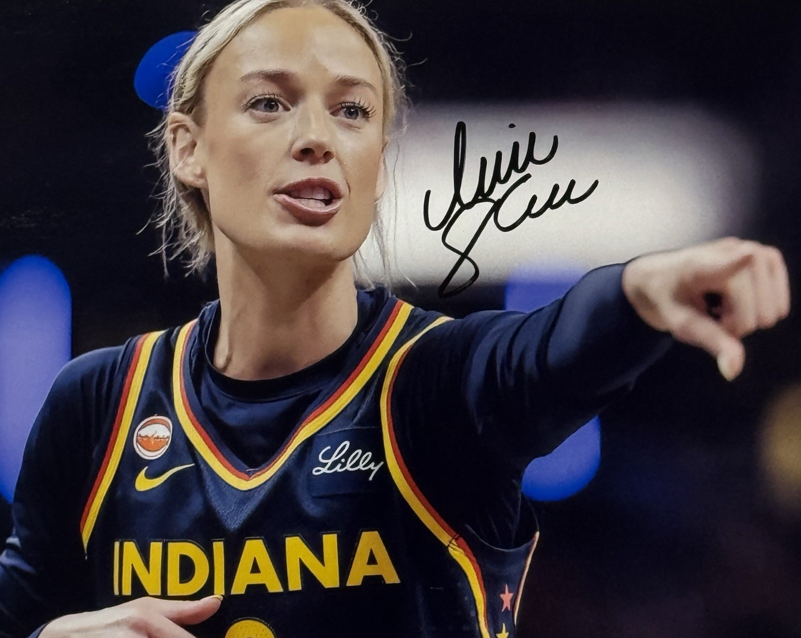 Sophie Cunningham - POINT Autographed Signed 8 x 10 Photo w/COA Sophie Cunningham - POINT Autographed Signed 8 x 10 Photo w/COA