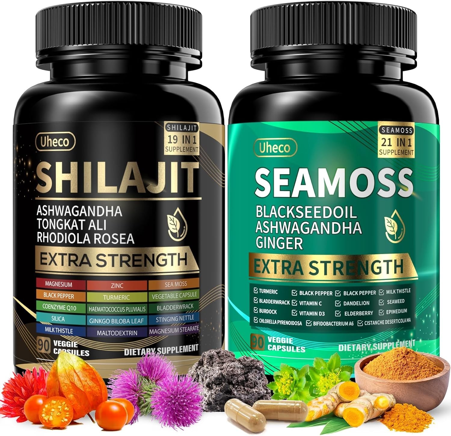 Ultimate Mineral & Vitality Power Bundle: The 19-in-1 & 21-in-1 Comprehensive...