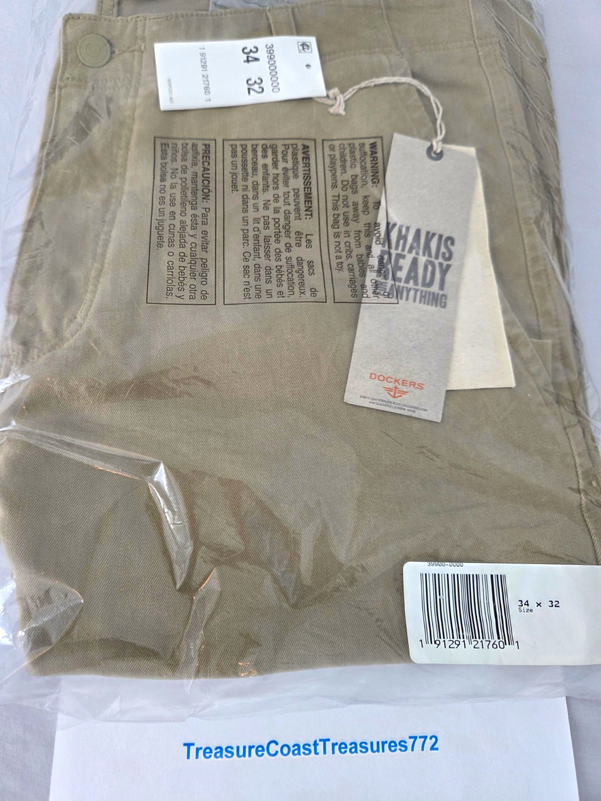 Dockers Men’s Alpha Khaki Pants Slim Fit Tapered Beige Size 34 MPN 4100393037 Dockers Men’s Alpha Khaki Pants Slim Fit Tapered Beige Size 34 MPN 4100393037