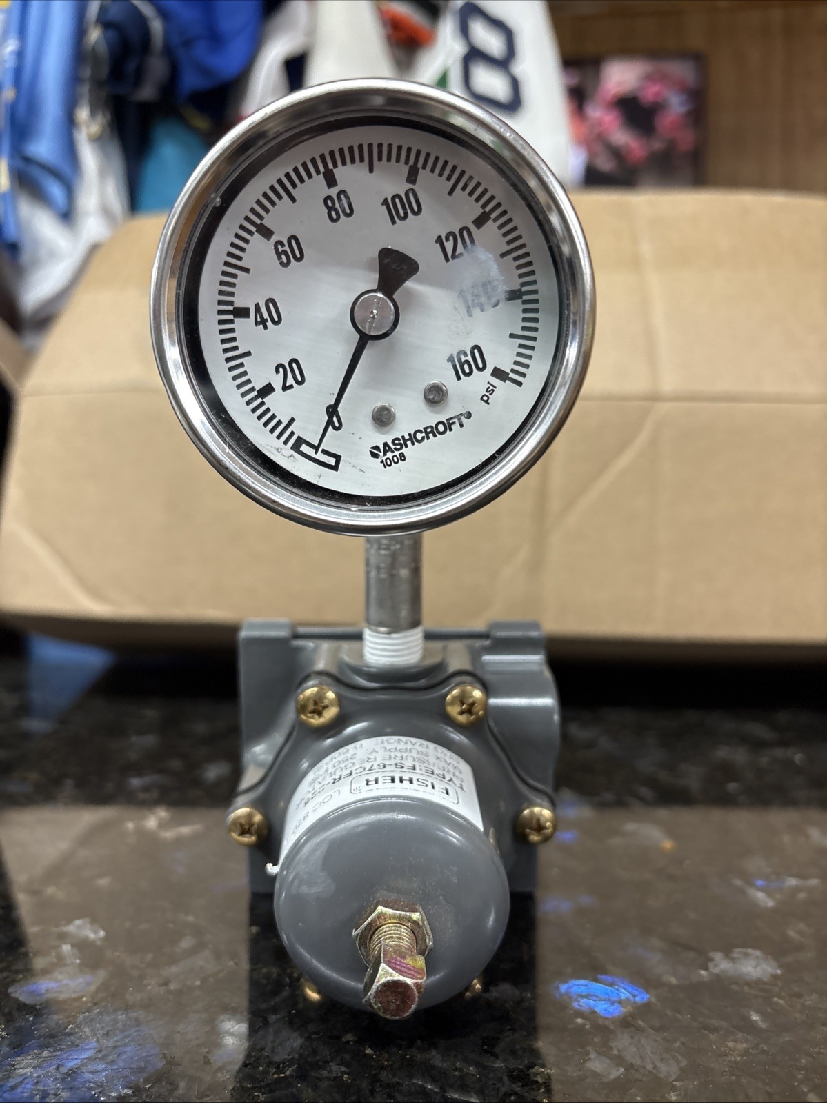 Fisher FS-67CFR-225 Pressure Regulator FS67CFR225 Fisher FS-67CFR-225 Pressure Regulator FS67CFR225