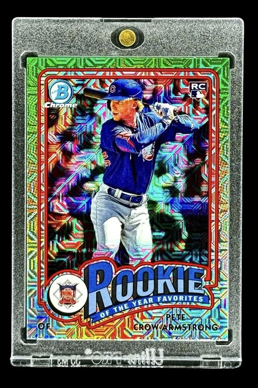 2024 Pete Crow-Armstrong Rare Rookie Mojo Refractor Investment Card Bowman