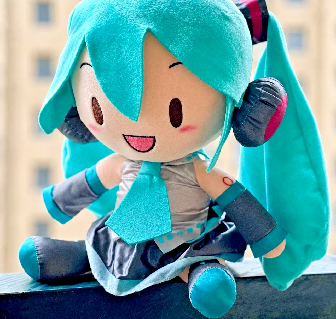 32 cm Kawaii Hatsune Miku Anime Pillow Sofa Room Decoration Plush Doll Present 32 cm Kawaii Hatsune Miku Anime Pillow Sofa Room Decoration Plush Doll Present