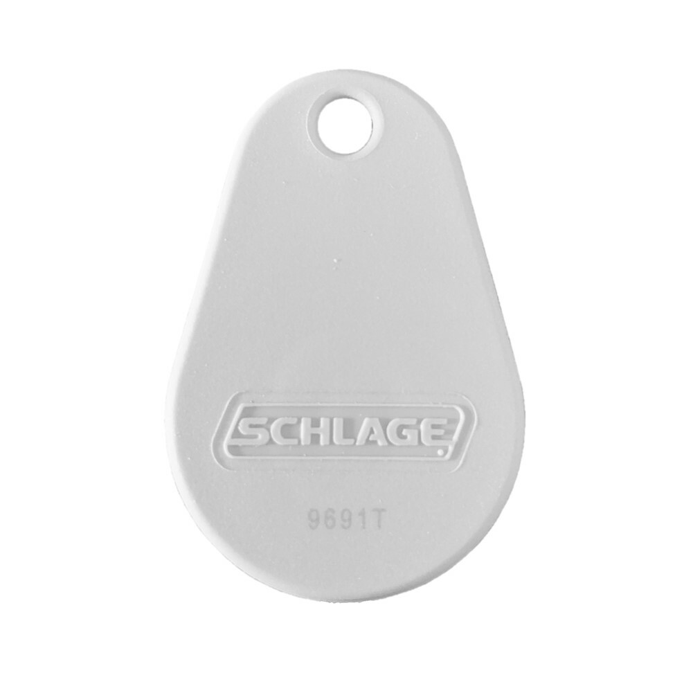 Schlage 9691T Dual Tech Thin Fob Credential 50 Pack