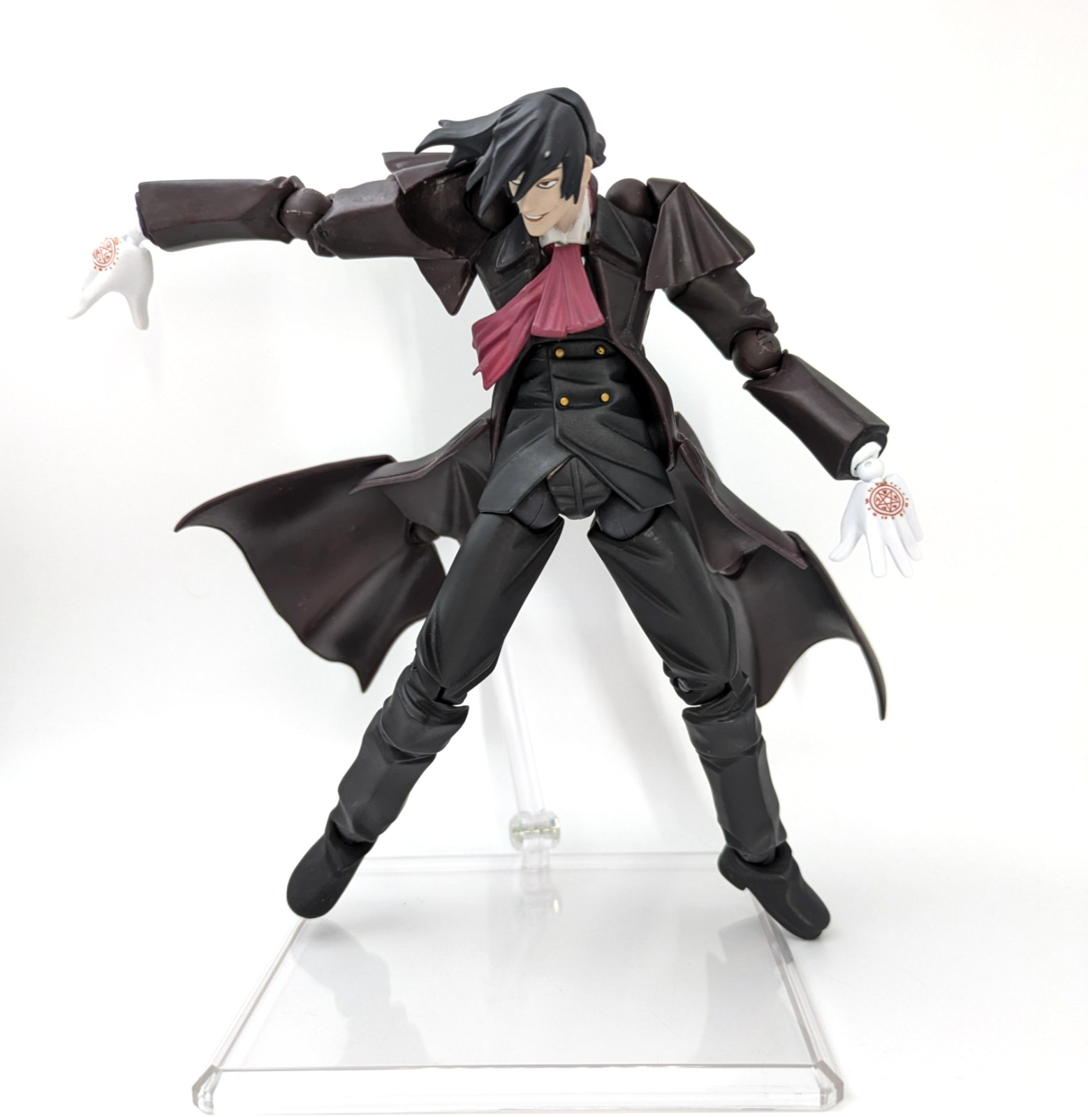 Revoltech Yamaguchi No.114 HELLSING Alucard Kaiyodo Figure No Box Body only