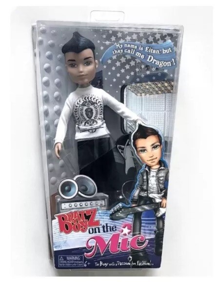 BRATZ BOY on The Mic EITAN The Dragon NIB BRATZ BOY on The Mic EITAN The Dragon NIB