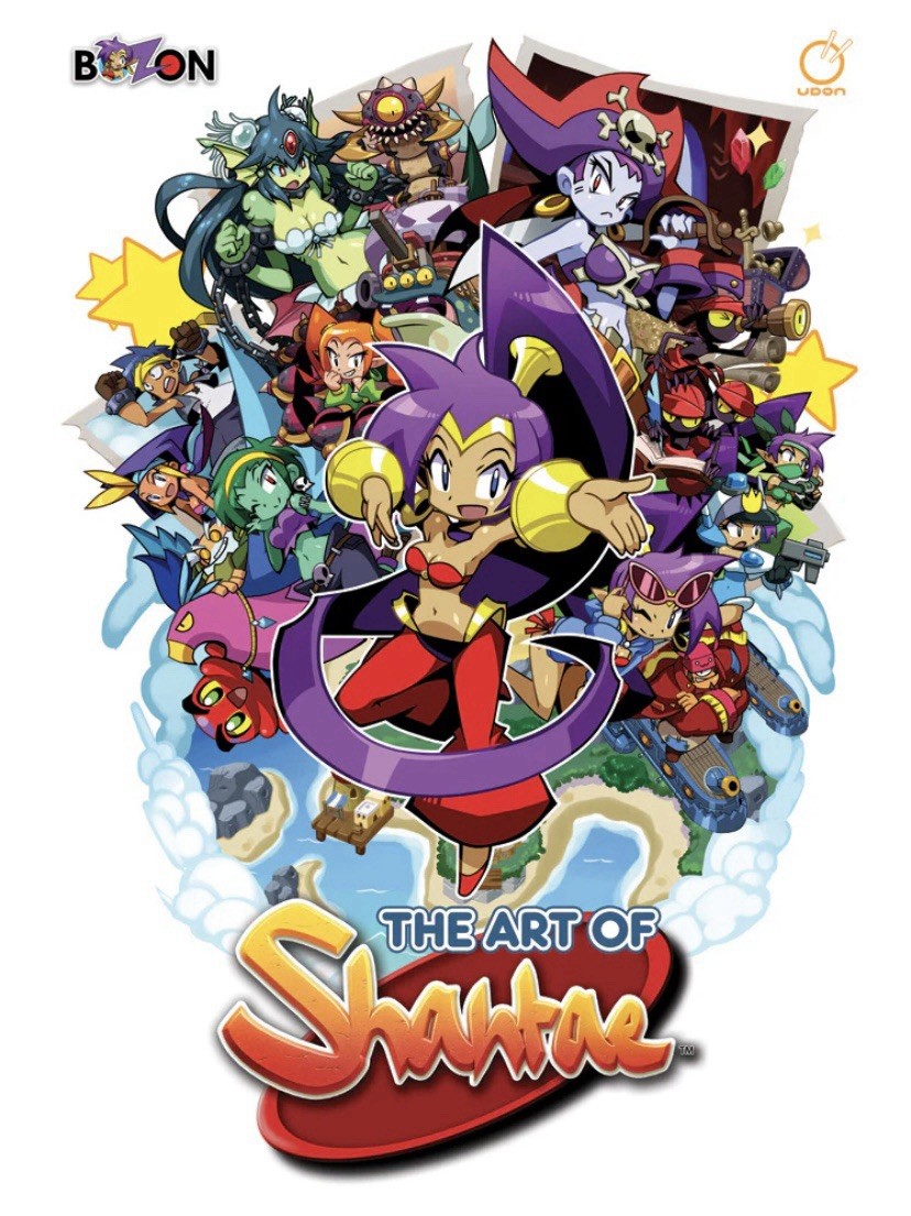 The Art Of Shantae Hardcover Edition *from Udon* *limited* 