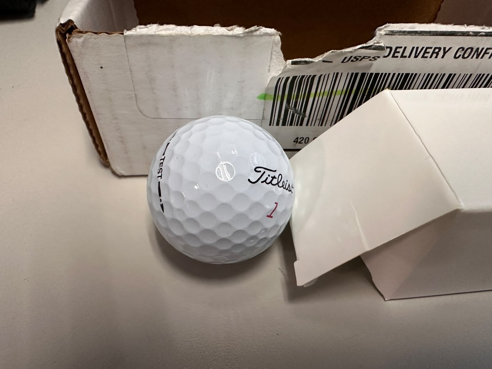 Rare Titleist Golf Ball R&D Prototype Evaluation Kit 2012 Complete Package