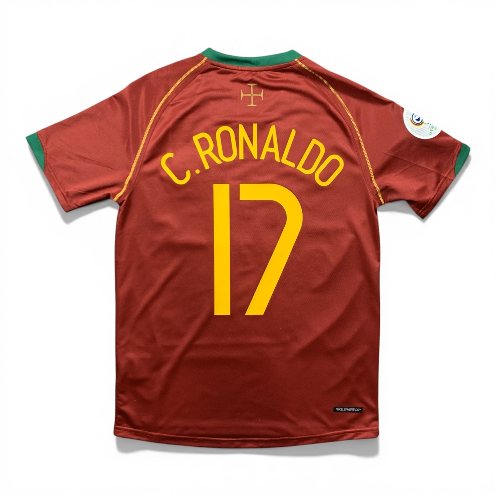 Cristiano Ronaldo CR7 Portugal 2006 World Cup Jersey | Retro Portugal Kit | Mens